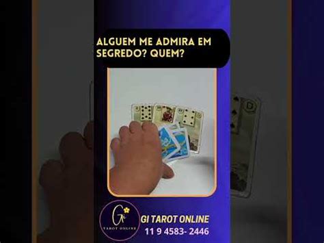 Quem Te Admira Em Segredo Leituradecartas Tarotgratis Youtube