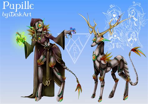 Artstation Pupille The Warforged Druid