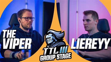 Theviper Vs Liereyy Play All T Official Titan League S Group