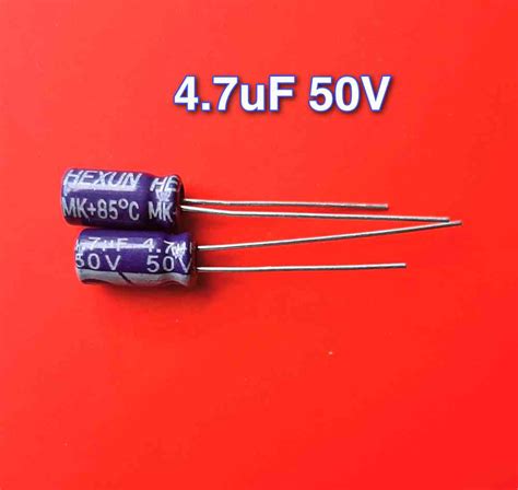 Uf V Electrolytic Capacitor Pcs