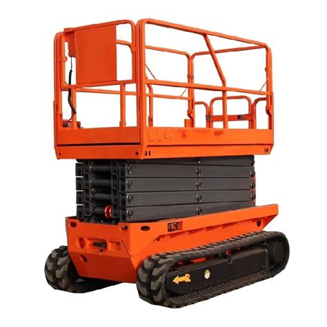 Tuhe Electric Hydraulic Self Propelled Crawler Aerial Work Scissor Lift