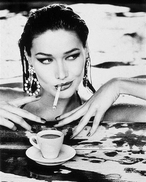 Carla Bruni And Amber Smith For Lavazza Calendar 1995 Photographed By