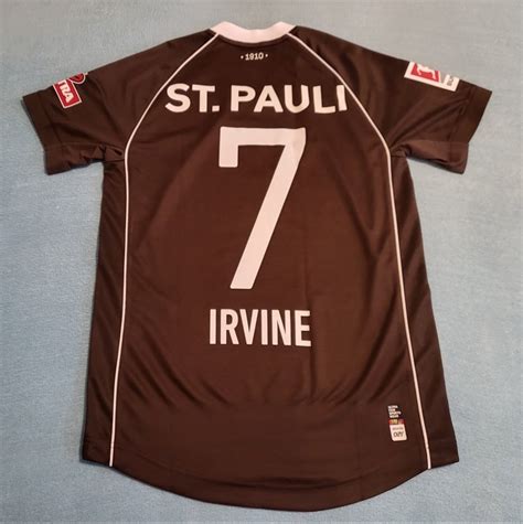 New Season St Pauli Home Football Shirt Sponsored By Congstar