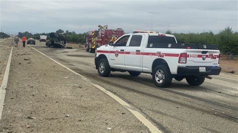 Man Killed In Fiery Crash Involving Big Rig In Fresno County Identified