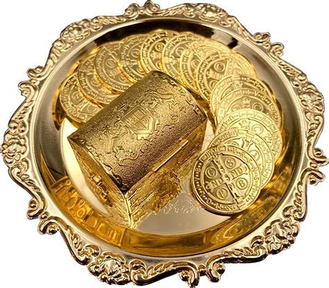 Amazon Nh K Gold Plated Wedding Unity Coins With Tray And