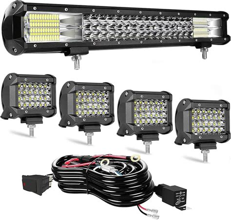 Amazon Nilight Zh Inch W Spot Flood Combo Off Road Led