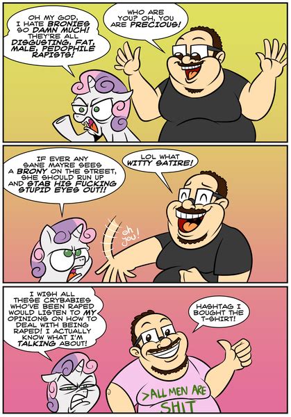 Anderson Drama Anti Brony Artist Catfood Mcfly Comic