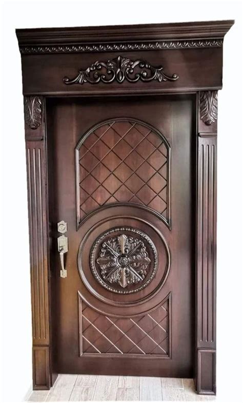 Dark Brown Wooden Exterior Door For Home At Rs 140 Sq Ft In Jalalabad