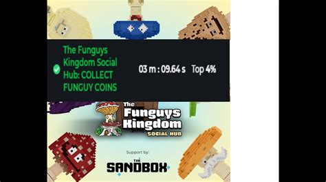 Sandbox The Funguys Kingdom Social Hub COLLECT FUNGUY COINS 3 09 Min