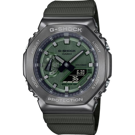 G Shock GM 2100B 3AER Watch Metal Covered CasiOak