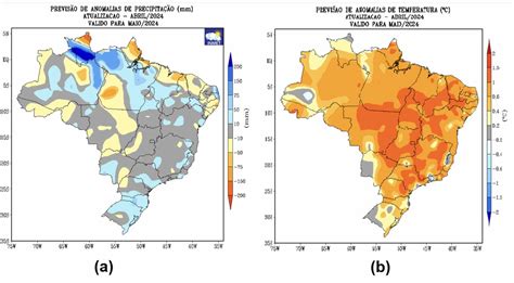 Inmet Divulgou Progn Stico Clim Tico Do M S De Maio Em Todo O Brasil