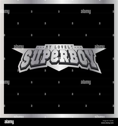 Superboy Logo Black And White