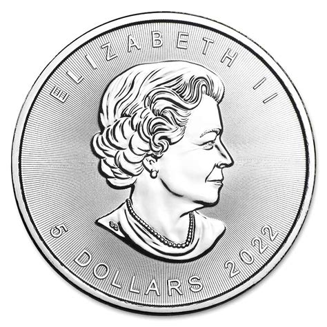 Stříbrná mince Canadian Maple Leaf 1 oz 2022 SILVERUM Investiční