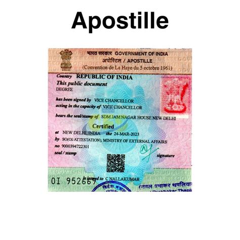 Apostille Attestation And Apostille Application Center New Delhi