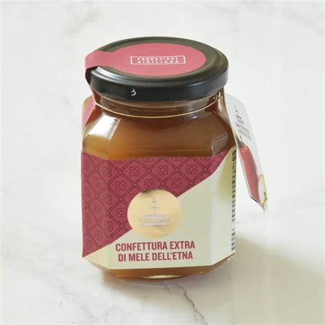 Confiture De Pommes De L Etna Fiasconaro Confettura Extra Di Mele Dell