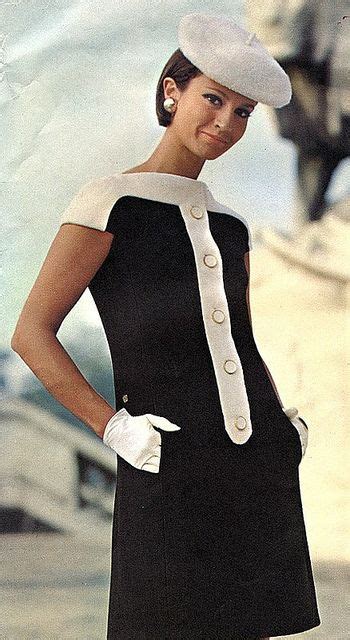 Model By Guy Laroche Vogue Paris Original Patterns 1968 Sixties