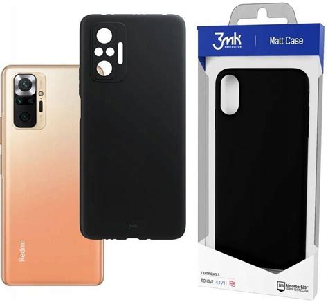 Etui Do Xiaomi Redmi Note 10 Pro 3Mk Matt Case Etui Na Telefon Ceny