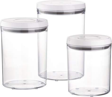 Plastics Transparent Plastic Airtight Containers For Home Packaging