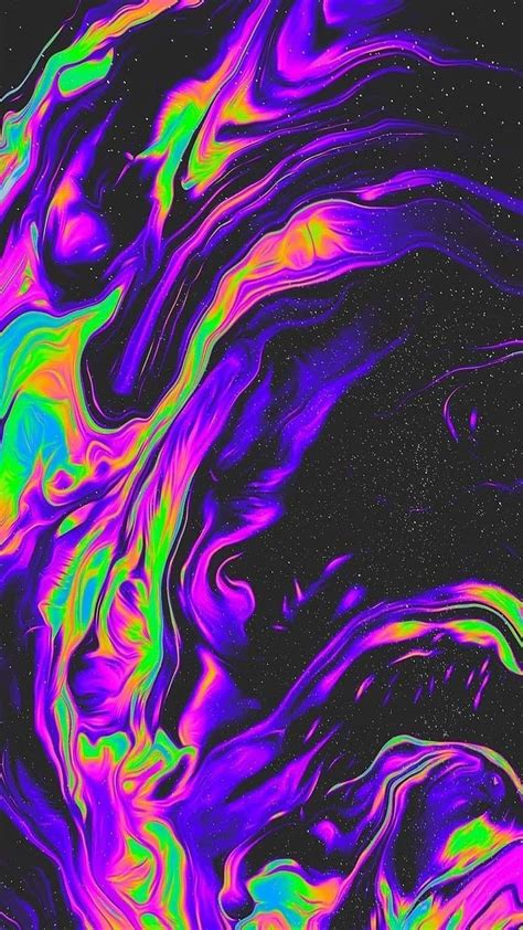 Download Trippy Purple Liquid Art Wallpaper | Wallpapers.com