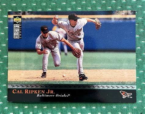 Upper Deck Collectors Choice Cal Ripken Jr Of Pack To Sleeve