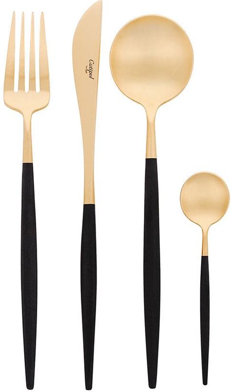 Cutipol Goa Matt Gold Cutlery Set Piece Shopstyle Home Gold