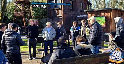 SAMSTAG 24 02 2024 GO PAINTBALL ADVENTURE PARK