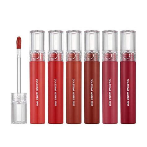 Son Tint Nước Siêu Lì Romand 02 Red Drop Glasting Water Tint 4g