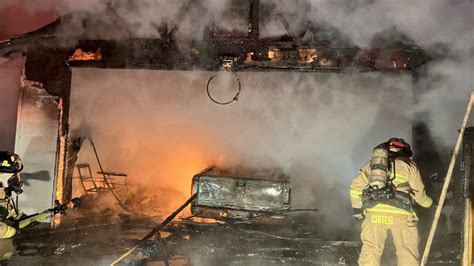 No Injuries As Ottawa Firefighters Take Down Two Garage Fires Overnight