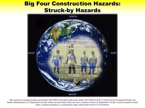 Ppt Big Four Construction Hazards Struck By Hazards Powerpoint