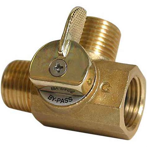 Camco 37463 3 Way Bypass Valve Replacement For Rv Water Heater Bypass Kits