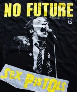 Camiseta Oficial Sex Pistols No Future Steamretro