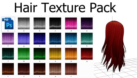 Hair Texture Pack By Missingpixiesticks On Deviantart