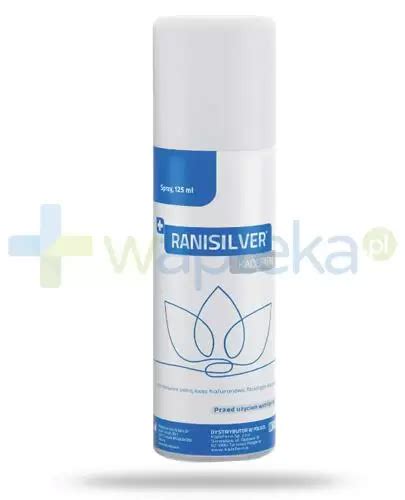 Kadefarm Ranisilver spray 125 ml ᐈ Cena Opinie Wskazania Skład