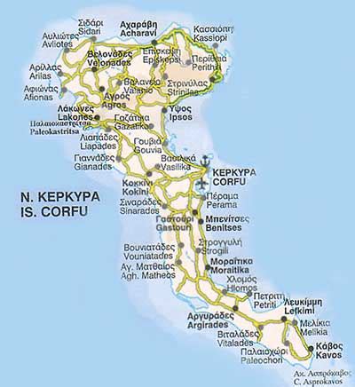 Kerkira - ferries schedules, connections, availability, prices to Greece and Greek islands ...