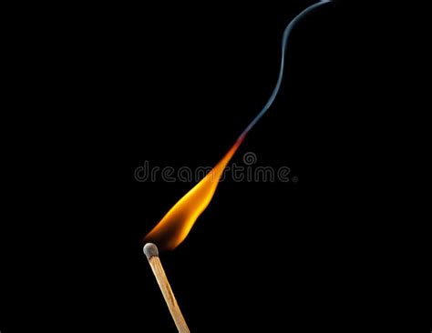 Burning Match Stock Photo Image Of Fire Trail Blaze 22657722