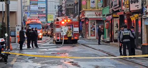 서울 마포구 식당서 화재 인명피해 없어