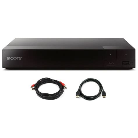 Sony BDPS3700 Streaming Blu-Ray Player with WiFi (2016) plus Two Cable Bundle - Walmart.com ...