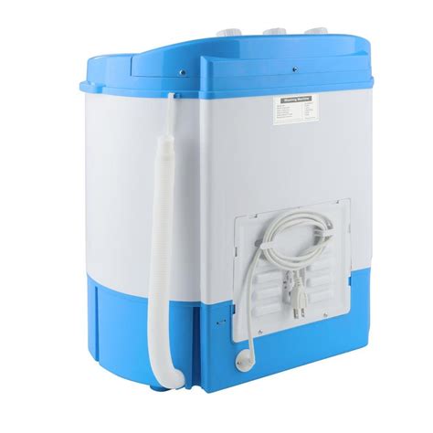 Pyle 2 In 1 Portable Compact Mini Top Load Washing Machine And Spin Dryer Unit