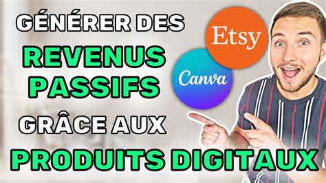 Comment vendre des PRODUITS DIGITAUX sur Etsy pour se créer des REVENUS