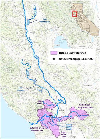 Drought Stressor Monitoring Case Study: Russian River Watershed Drought ...