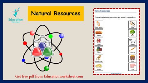 Printable Natural Resources Worksheets. - Education Worksheet