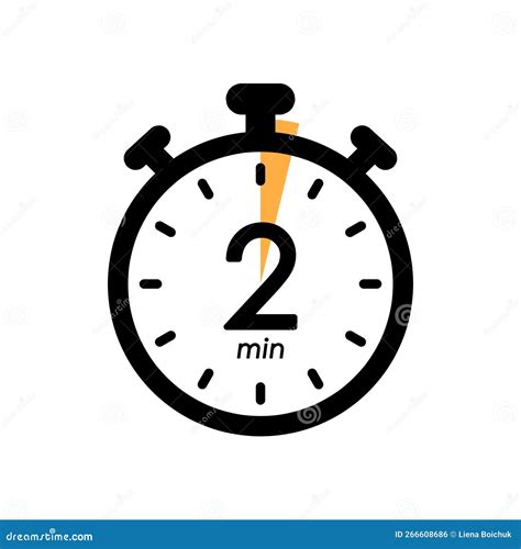 One Minute Stopwatch Vector Illustration | CartoonDealer.com #107507060