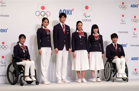 Japan's Olympic and Paralympic Ceremonies uniforms unveiled