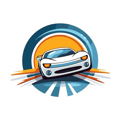 Premium Vector Sport Car Logo Design Template Vector Illustration Of