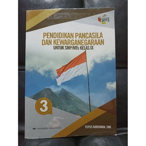 Jual Buku Pendidikan Pancasila Dan Kewarganegaraan Untuk Smp Kelas Ix