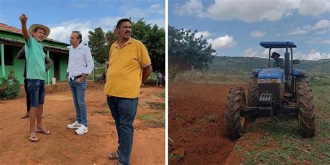 Prefeito Irlando Parab Licas Lan A O Programa Terra Arada Em Santa Cruz