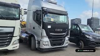 IVECO Stralis 460 4X2 Retarder Standklima 2x Tanks ACC LNG Euro 6 Truck