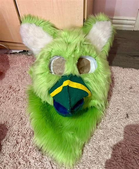 Pancan Bird Fursuit Head Etsy