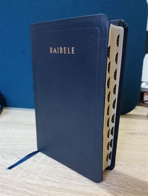 Bemba Bible Ov57ti Navy Blue Baibele The Bible Society Of Zambia