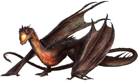 Smaug The Hobbit The Dragon Bilbo Baggins Dragon Png Download 1500